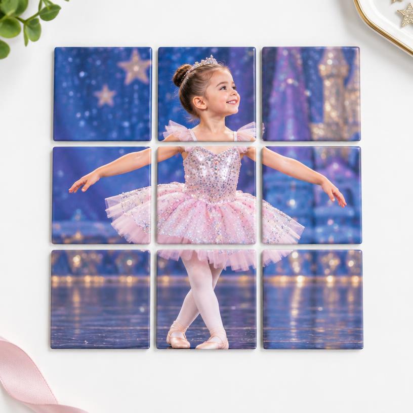 Example of 9-Piece Puzzle Magnet (6 x 6")
